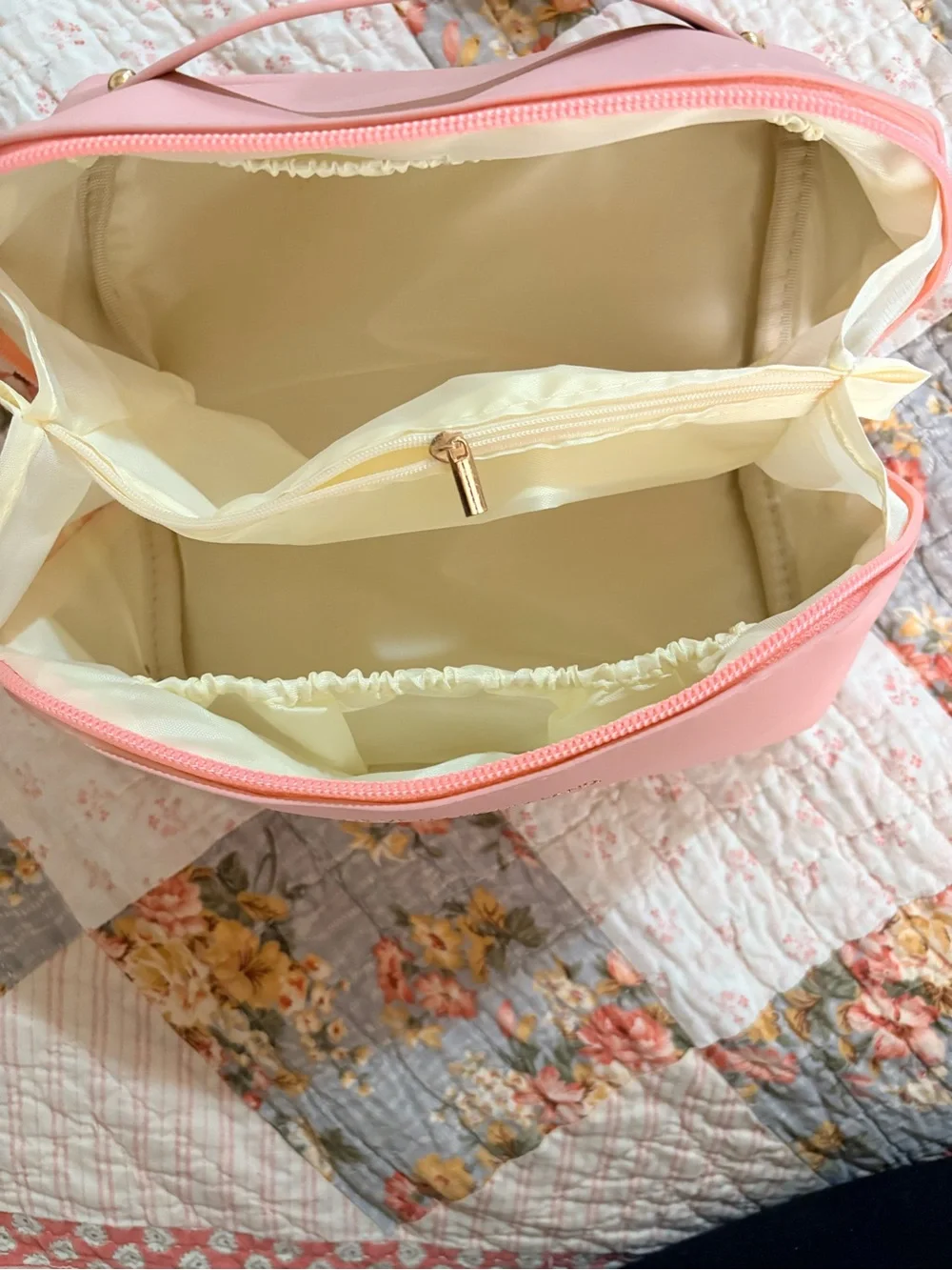 Pink Cosmetic Pouch